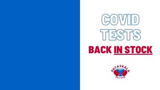 COVID test kits available